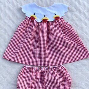 Y2K Vintage Samara Ladybug Outfit